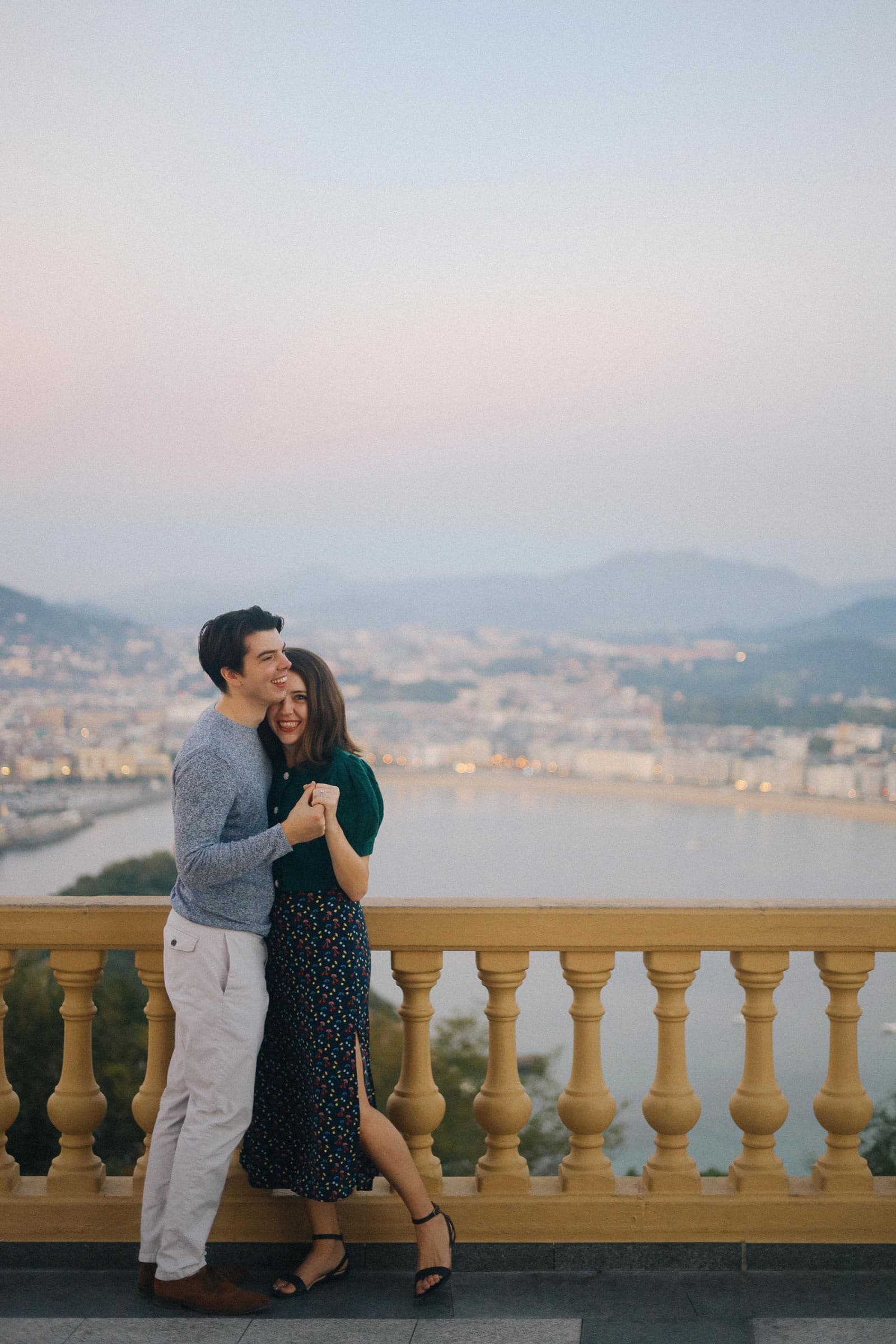 Picture of Jack and Adrienne in Spain